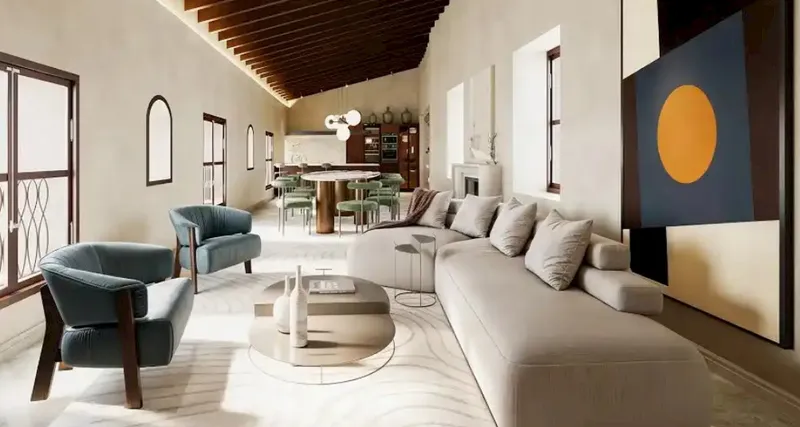 Noble penthouse with terrace in historic building in Palma — photo 9