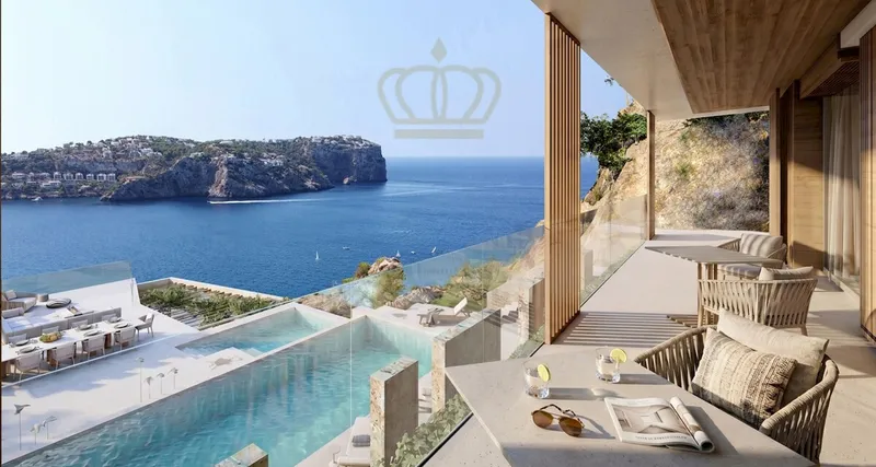 Prestigious super villa in Port Andratx on the first sea line — photo 1