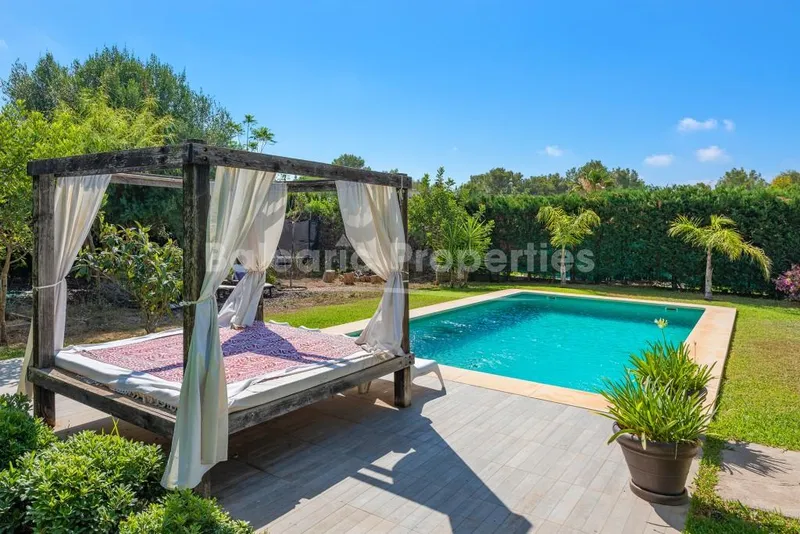 Stunning modern villa with 4 bedrooms, pool, and garden - Property for sale in Pollensa, north Mallorca — photo 2