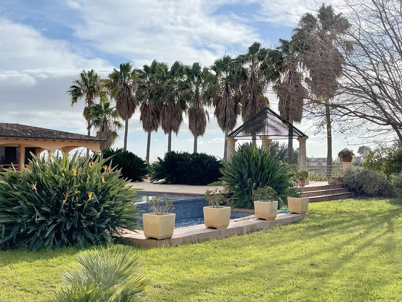 Wonderful country house with pool, garden, tennis court, Establiments, Palma — photo 4