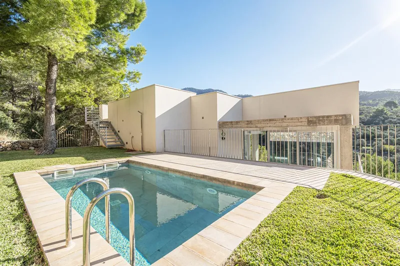 Luxury modern villa with panoramic views and pool in Port de Sóller — photo 1