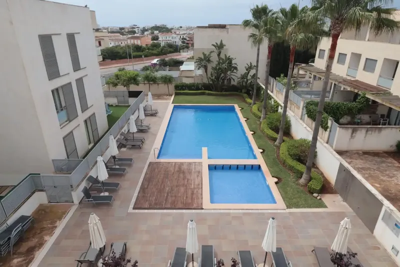 Seasonal rental (September - June) | Exclusive apartment with pool and storage room in Portocolom — photo 1