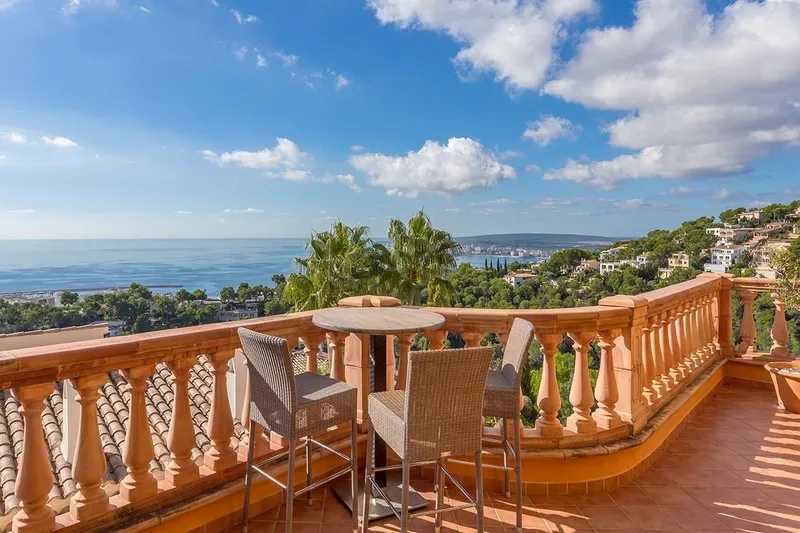 Great sea view villa for sale in Costa den Blanes — photo 4