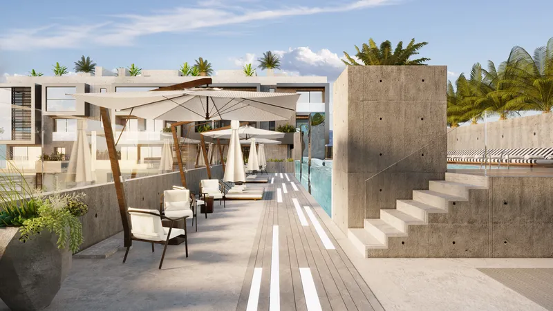 Penthouse in Palma - exclusive rooftop terrace with communal pool — photo 1