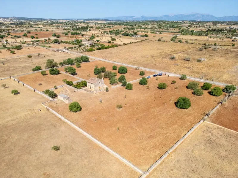 Rustic finca with traditional stone construction to renovate in Maria de la Salut, Mallorca — photo 2