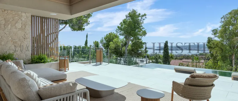 New build luxury villa in Costa d'en Blanes in the southwest of Mallorca with panoramic sea views — photo 8