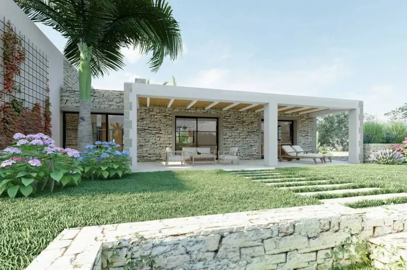 Country Property Plot with Advanced Building Project and Panoramic Views near Montuïri — photo 5