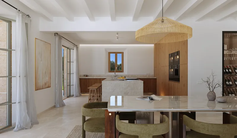 Plot with a fantastic new construction project in a magnificent private location, in Son Mesquida, Felanitx — photo 12