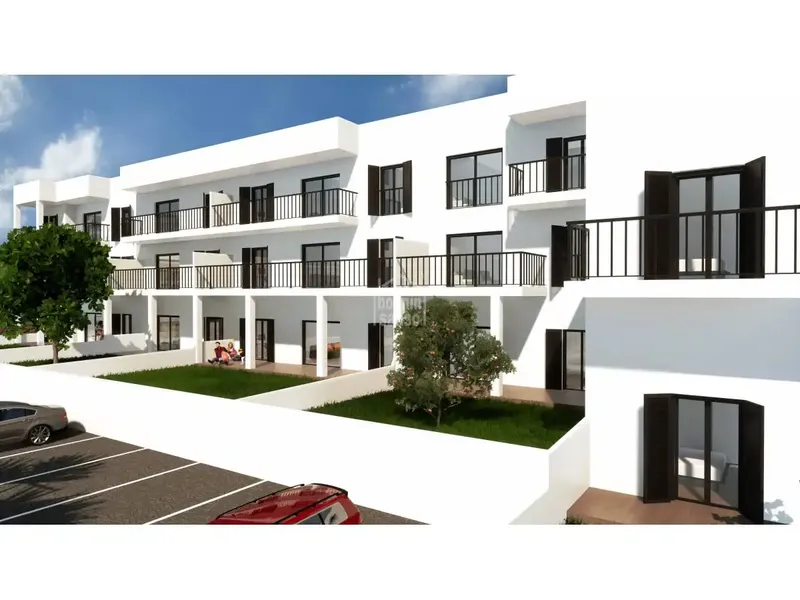 New development of 38 price-limited homes in Cala Bona, a quiet area very close to several beaches. The building will offer — photo 3