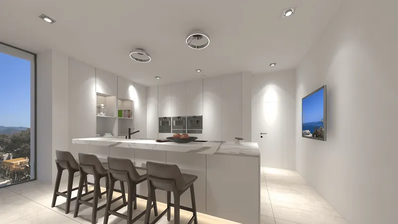 Modern villa with sea views in El Toro — photo 6