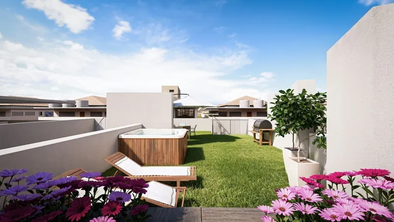 Terraced house with garage and roof terrace near the port of Colonia Sant Jordi — photo 6