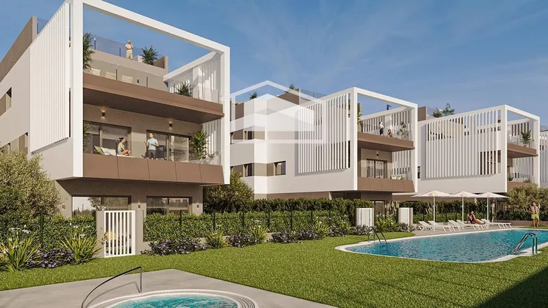 New build apartment with terrace near Es Trenc — photo 3