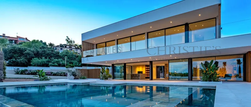 Modern newly built villa in Sa Coma near Bunyola with top features and spectacular views — photo 1