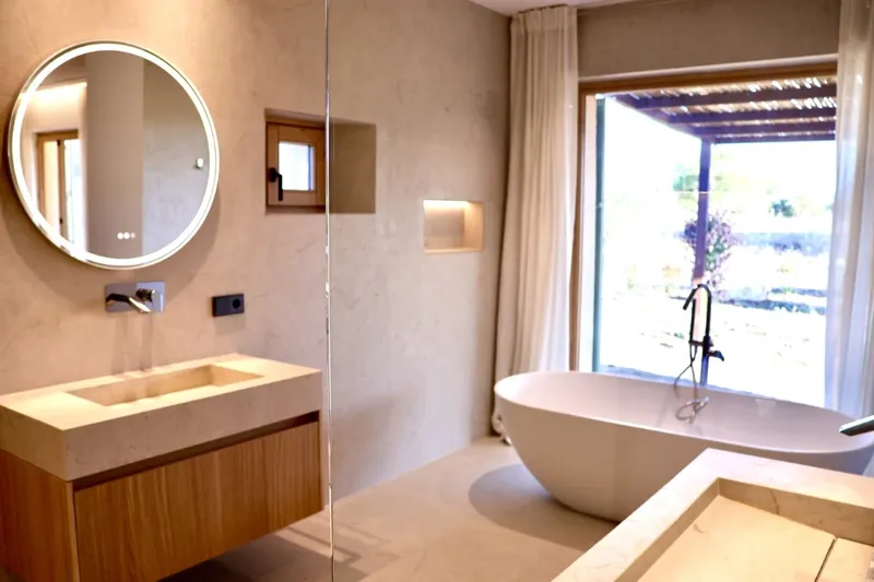 New build rustic villa with pool and mountain views — photo 9
