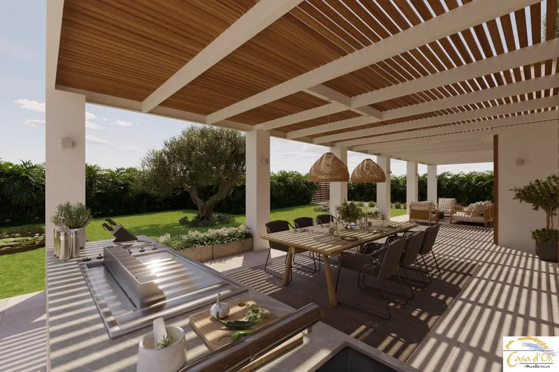Mediterranean design villa with sea views in a privileged location in Cala Murada — photo 7