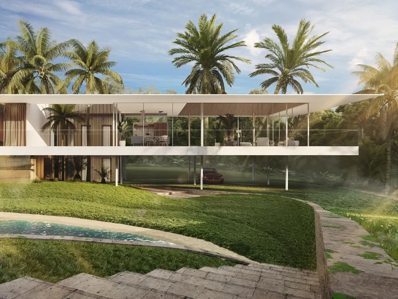 Large plot with approved building project in Son Vida — photo 12