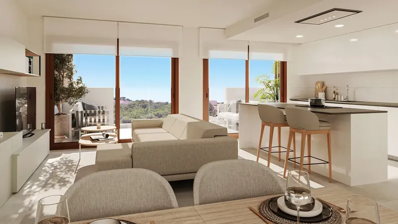 2-Bedroom, 2-Bathroom Apartments 250 Meters from the Sea in Cala Lliteres – Mallorca (ref. MA017) Just 250 meters from the beautiful bay — photo 5