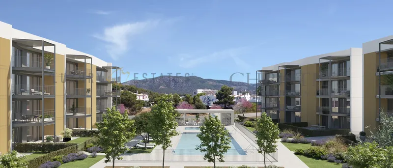 New build ground floor apartment in Palmanova with terrace and private garden in residential complex — photo 8