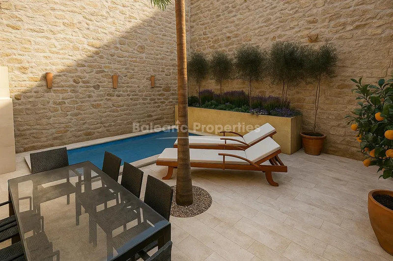 Grand Historic Townhouse for Sale in the Heart of Pollensa, North Mallorca — photo 1