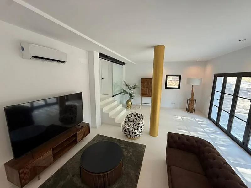 Modern Luxury Villa with Sea Views, Private Cinema, Gym & Football Pitch in Cas Català — photo 8