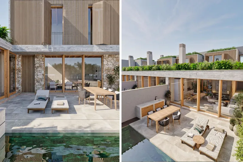 Exclusive townhouse project with pool and terraces in Son Espanyolet — photo 8