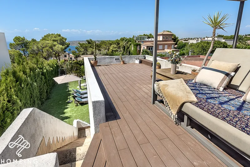 Independent house with garden and private pool. Residential area on the south coast of Mallorca. — photo 12
