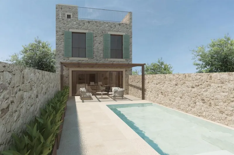 Newly built townhouse of approximately 280m2 in Santanyi — photo 1