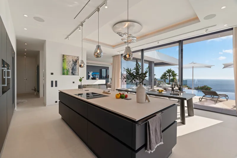 Modern new-build villa with views over the bay of Cala Llamp and sea views for sale — photo 7