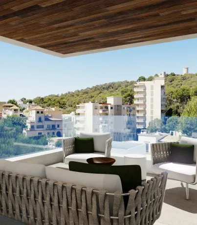 Ground floor garden apartment in the Son Armadams neighborhood in Palma — photo 1