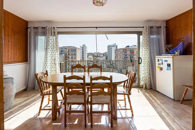 Bright flat on the tenth and top floor with lift in S'Arenal, Llucmajor — photo 1