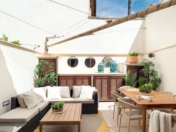 Loft-style duplex with private terrace – Palma old town — photo 1
