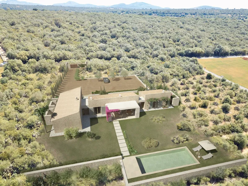 V636 – Coming soon! Sustainable passive house with views of the Serra de Tramuntana near Ariany — photo 4