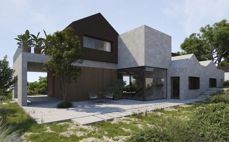 Excellent building plot with project and construction of a modern villa — photo 3