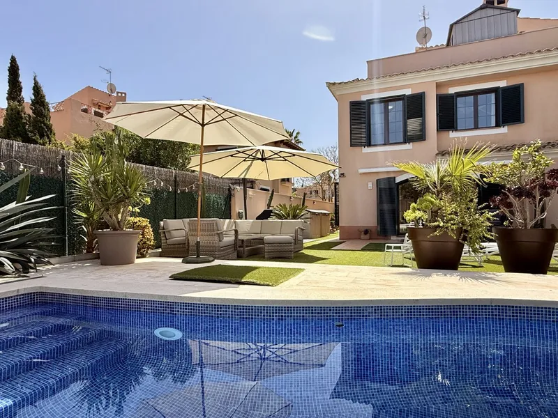 Semi-detached house with beautiful garden and swimming pool for sale — photo 5
