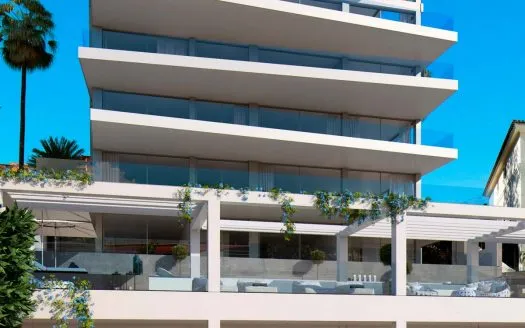 Superb and luxurious new apartment development, front-line to the sea with spectacular views and located on the Paseo, close to the main port, Club de Mar – For Sale — photo 1