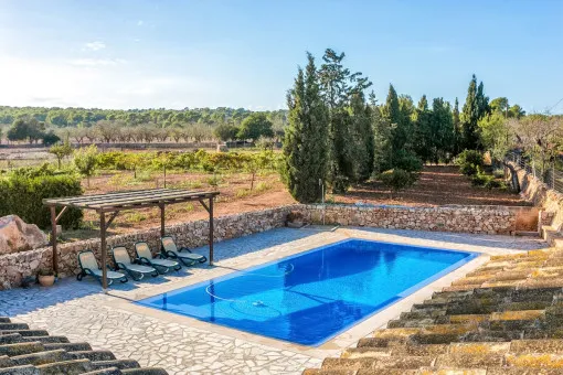 Campos, Charming Mallorcan natural stone finca between Llucmajor and Campos with garden and pool — photo 2