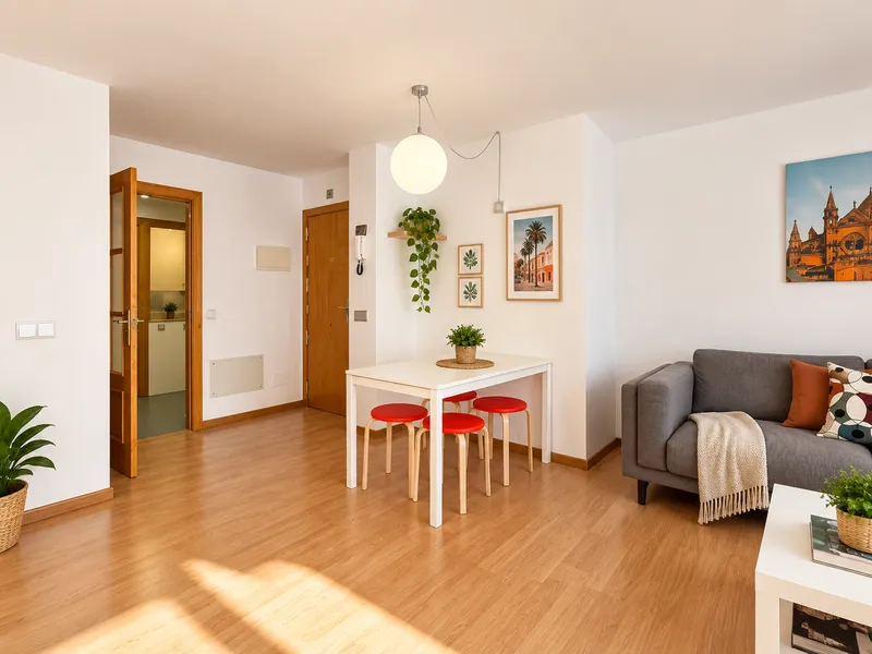 Sunny and well-presented apartment with 2 bedrooms, balcony, lift, Palma Casco Antiguo — photo 4