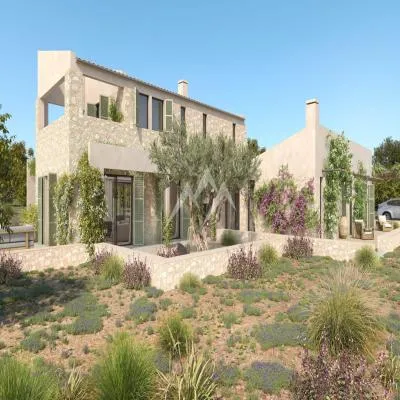 Plot of 42,069 m² with project for house with pool in Manacor — photo 1