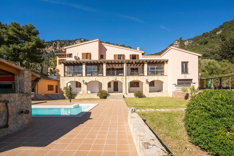 Manor property in the Serra de Tramuntana, UNESCO World Heritage Site, with views of the picturesque mountain village of Valldemossa — photo 2