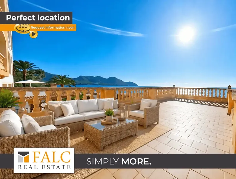 Top-floor flat with spectacular sea views and a large private terrace – Long-term rental in Club Port Verd — photo 1