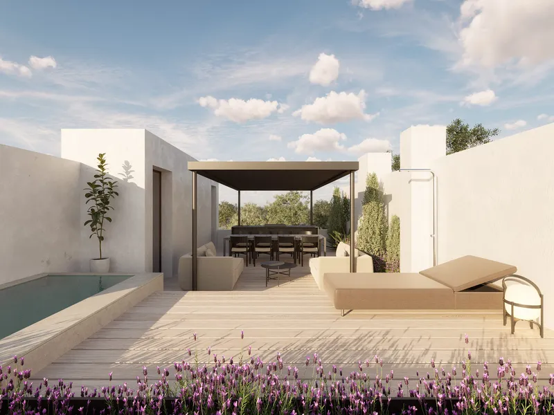 Townhouse project with building license in El Molinar — photo 3