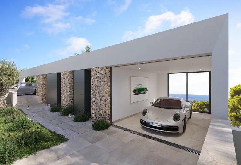Fantastic villa in Nova Santa Ponsa with breathtaking panoramic sea views — photo 7