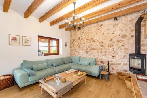 Algaida, Exclusive Natural Stone Finca with Pool and Panoramic Views in Algaida — photo 3