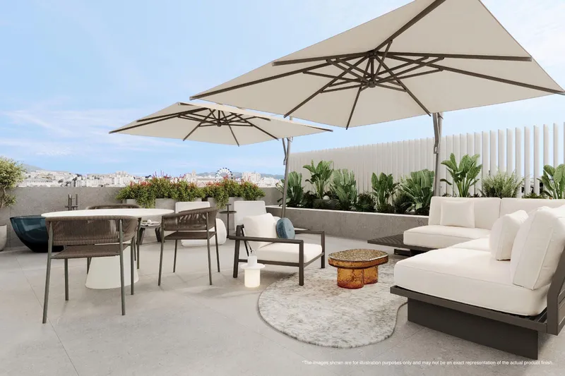 New Build: Triplex of 459 m2 with pool and parking in Palma de Mallorca — photo 1