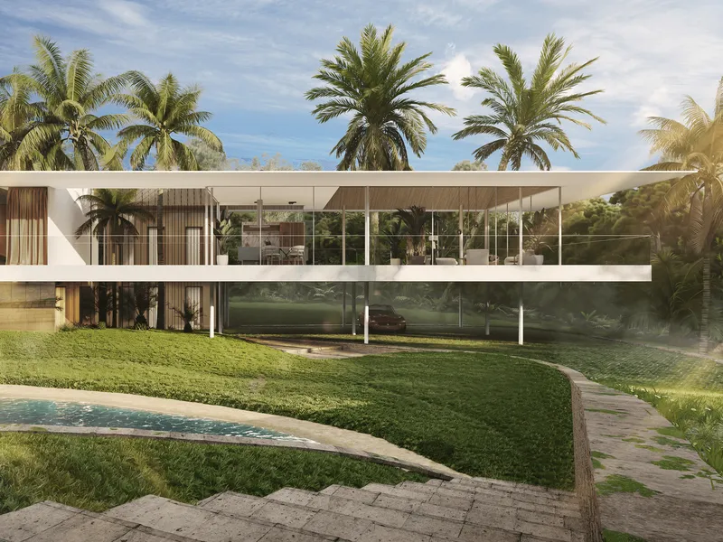 Contemporary villa with pool in Son Vida — photo 1