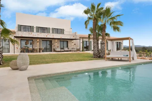 Ses Salines, exclusive newly built luxury finca in a privileged natural location with pool and absolute privacy near Ses Salines and Es Trenc beach — photo 1