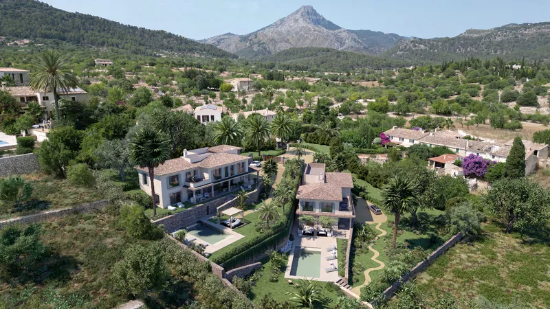 Beautiful plot for sale in Es Capdella with basic project for 2 finca-style villas — photo 5