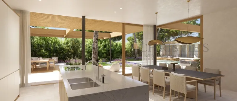 Plot in Santa Ponsa with building project for exclusive villa with pool and garden — photo 2