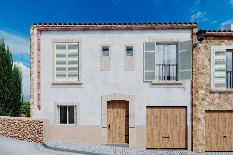 High-quality townhouses with sea view in S'Alqueria Blanca near Santanyí — photo 6