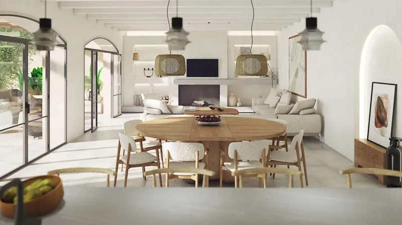 S’Herba Blanca – Townhouse in Ses Salines with pool, roof terrace and 4 bedrooms — photo 7